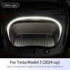 Светодиодная подсветка переднего багажника для Model 3 Highland 2025+ Яркий светодиод Силикон Желтый Белый Декор для предложения Аксессуары