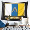 Флаг Испании Океан Канарские острова Гобелен Настенный Декор для Дома Эстетичный Гобелены для Гостиной Спальни