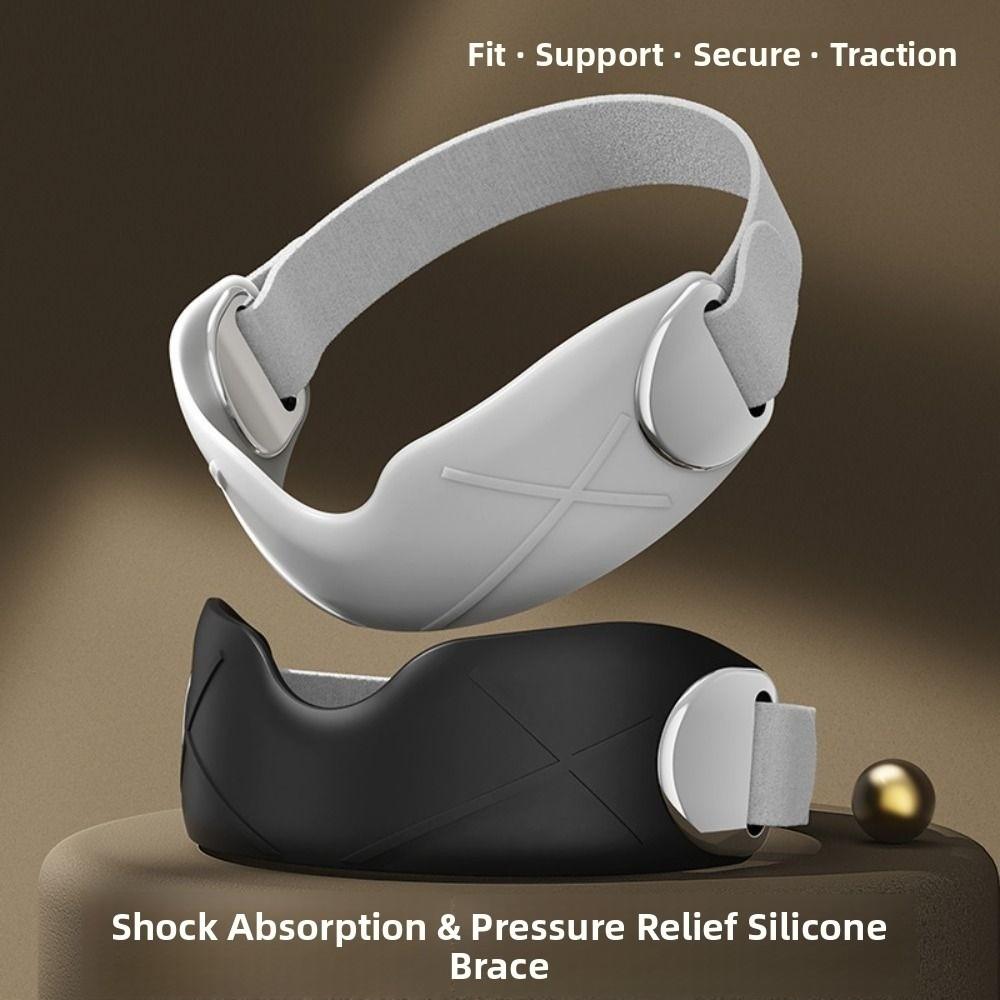 Silicone Patella Tendon Knee Straps Fixed Protection Knee Sports Support Band Running Hiking