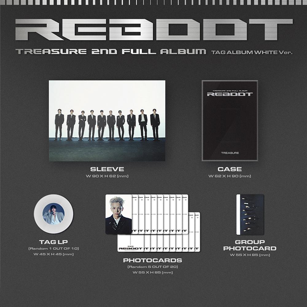 TREASURE 2-й полный альбом [REBOOT] TAG Album