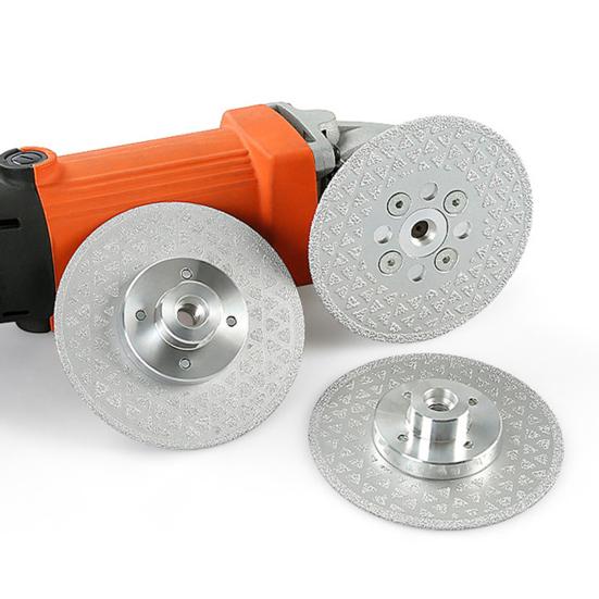 Алмазный шлифовальный диск Двусторонний диск для резки гипсофилы Высокопроизводительное гальваническое алмазное покрытие Шлифовальный диск для кладки