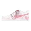 Nike Кроссовки Court Borough Low 2 Низкие Скейтбордические Детские Розовые BQ5448-100(Команда40-ГС)