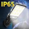 Solar Street Lights Outdoor Solar Lamp Security Lighting for Garden Patio Path Yard Wall Spotlight with Remote Control