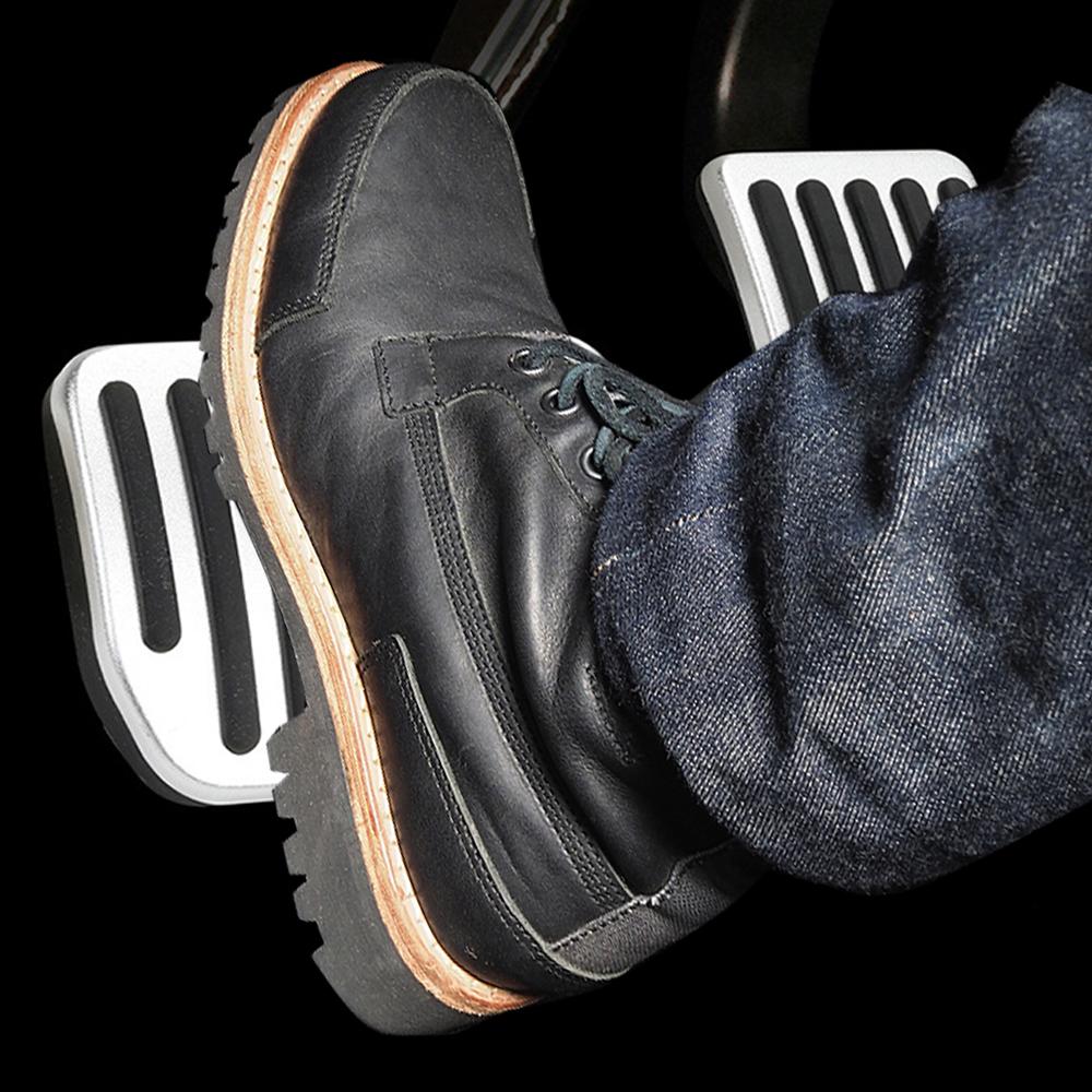 Для Tesla Model 3Y Детали интерьера из алюминиевого сплава Педаль тормоза и газа Накладки на педали автомобиля 2 шт./компл. Педаль тормоза, газа и отдыха