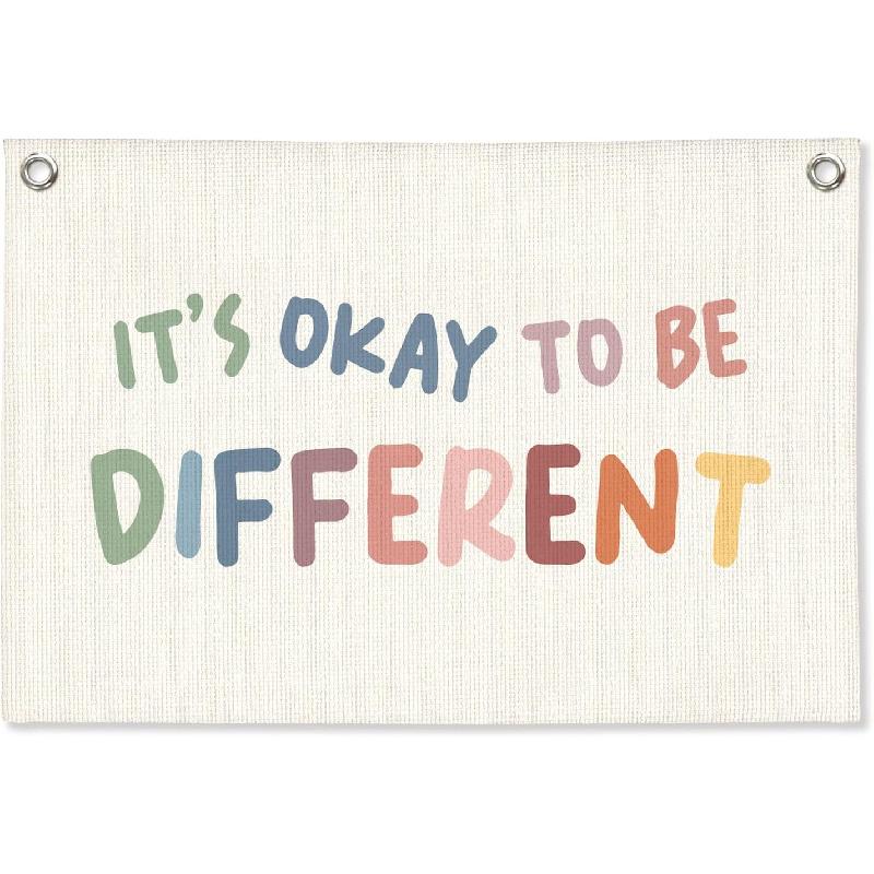 Винтажный Декор Стены Классной Комнаты, Вывеска Добро Пожаловать, Ретро Баннер-Флажок на Холсте для Игровой Комнаты, Детской Комнаты, Нейтральное Настенное Искусство для Комнаты Малыша, Мальчиков