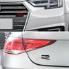 UDXKW1 Metal New RLINE Logo Car Front Grille Emblem Rear Trunk Stickers for Volkswagen VW Golf 7 8 GTI Beetle Passat Tiguan Jetta POLO