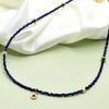 Slim Raw Lapis Lazuli Necklace