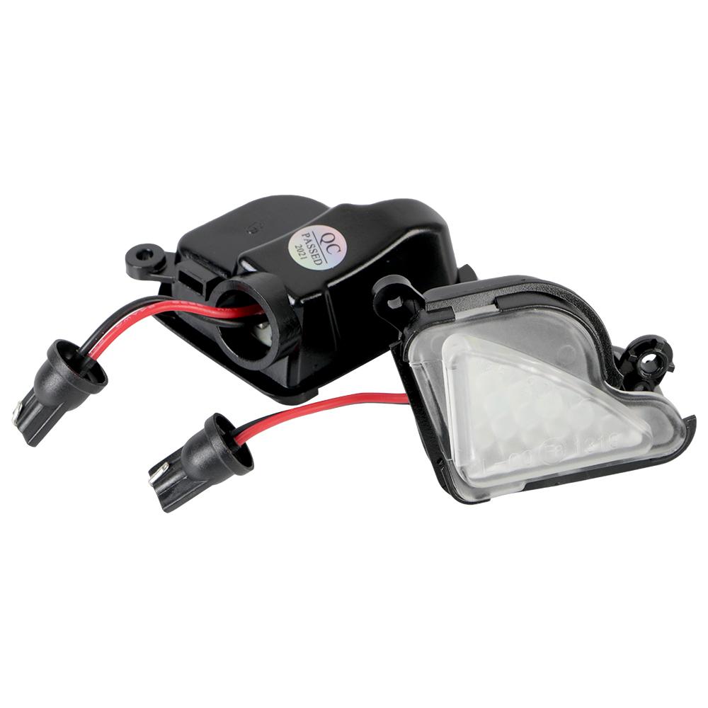 For Skoda Superb 2 Puddle Lamps White 1 Pair LED Under Side Mirror Light 3528SMD No Error