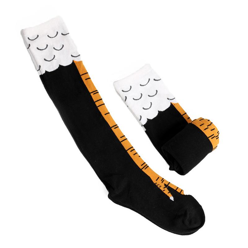 Чулки Мультяшные носки, Модные носки до колена, Носки куриная лапка