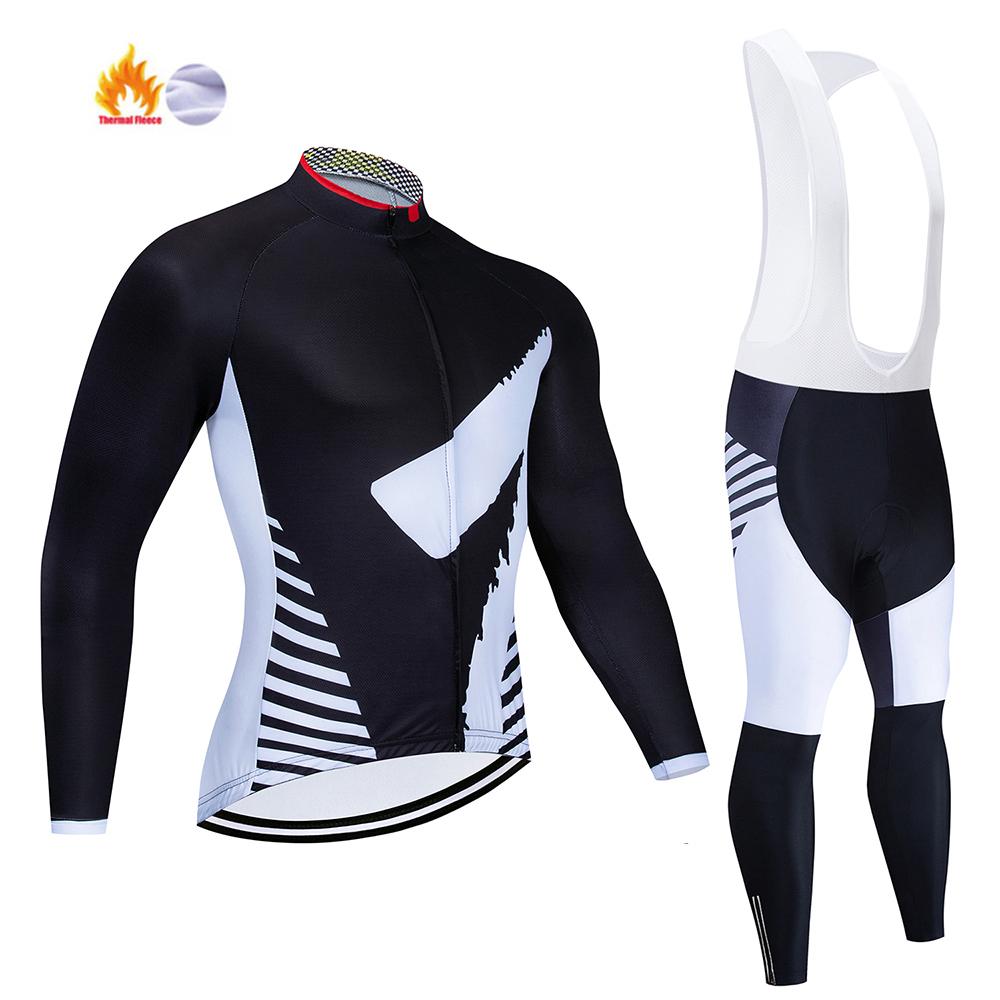 2026 Зимний Новый Набор Велосипедных Маек MTB Одежда для Велосипеда Maillot Ropa Ciclismo Invierno Велосипедная Термофлисовая Одежда для Велоспорта