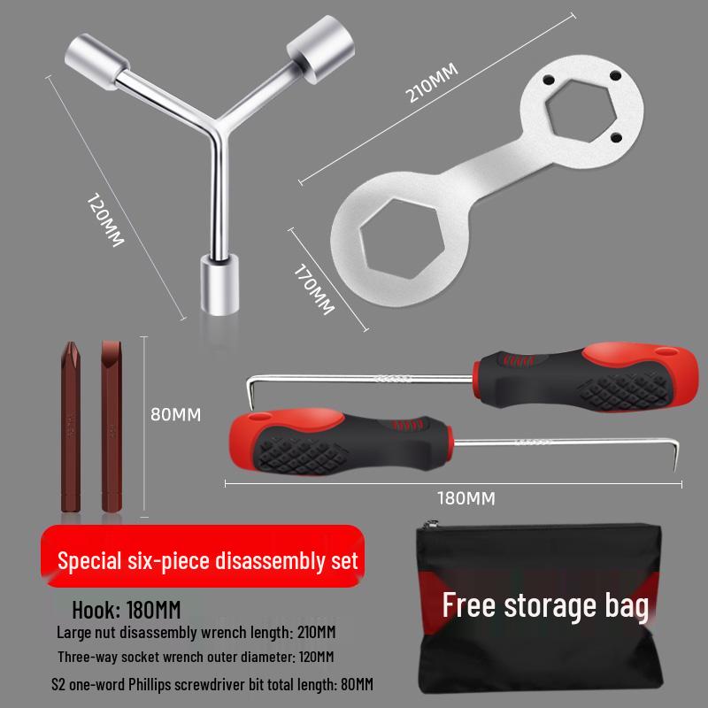 Трехзубцовый ключ для ротора стиральной машины