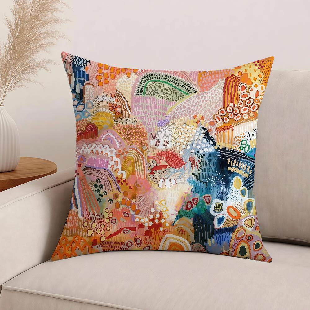 Art JonathanGemmell Pillow Case Office Cushions Suitable For Sofa Car Bedroom Decorative Cushion Cover