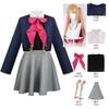 Anime Oshi No Ko Ruby Hoshino Kana Arima Cosplay Costume Blue School Uniform Event Carnival Suit Full Set Ruby Cosplay