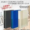 KOKUYO File Clear Book Grassel Fixed A4 100 Sheets Black Ra-GL100D