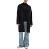 COACH Coats Men's Black Lapel Moderate Straight Fit CP960-BLK