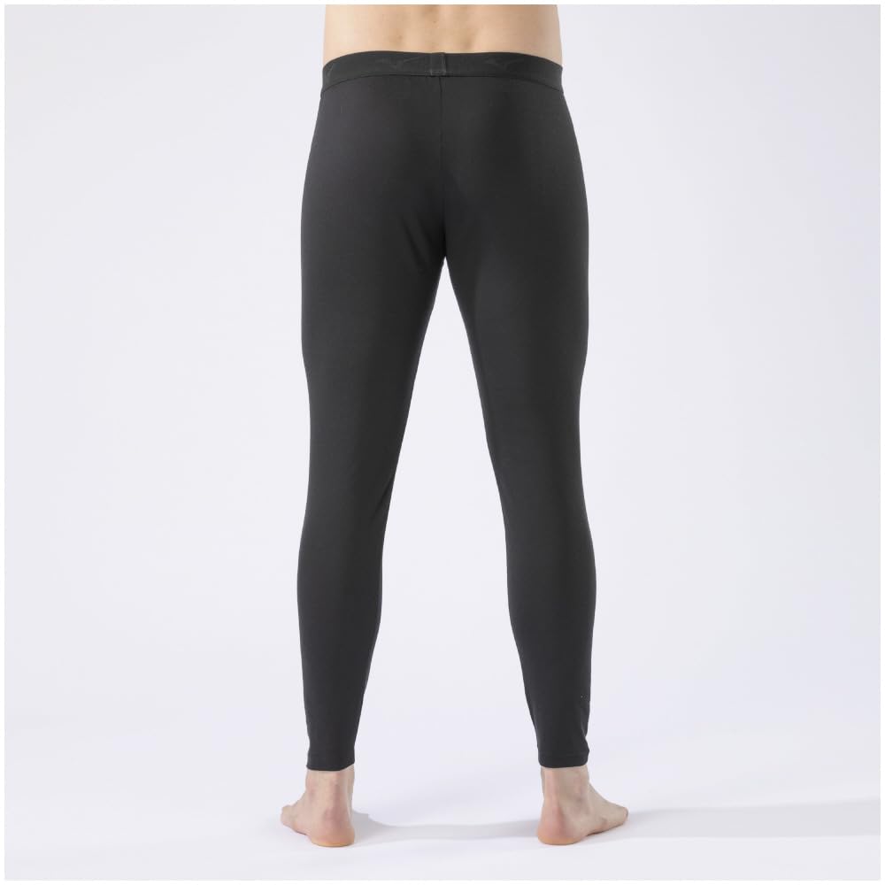 Breath Thermo для повседневных длинных леггинсов Размер L Нижнее белье, Теплогенерирующее термобелье, Тонкое, Использовать, (Переднее открытие), Черный,