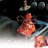 Ручка рычага переключения передач в японском стиле самурая, пылезащитный чехол, холст, коробка передач, декор, детали, индивидуальные аксессуары