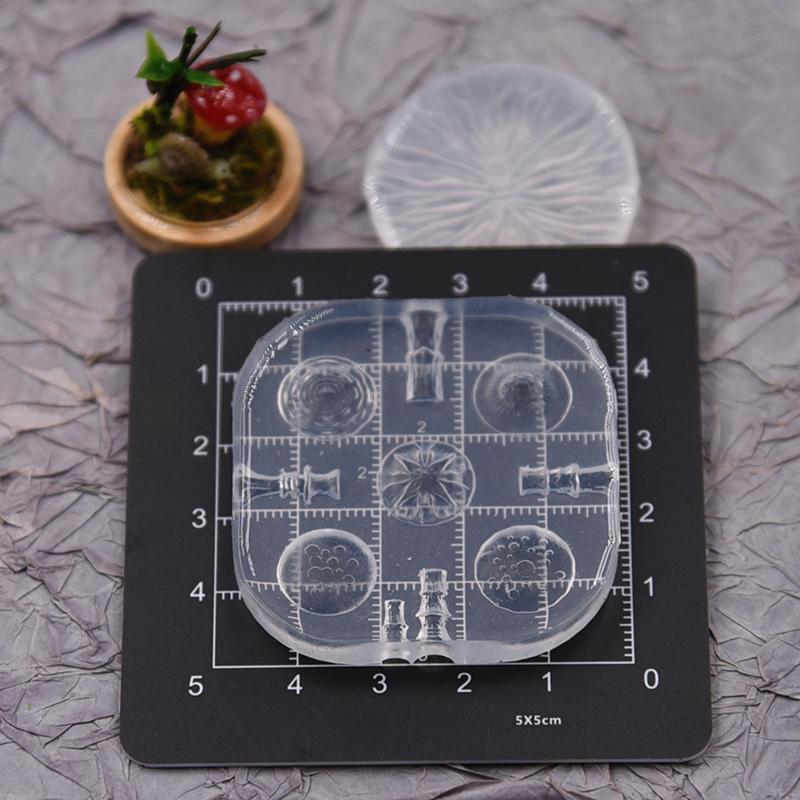 2 шт./набор мини-гриб силиконовая форма ультралегкая глина смола глина мягкая керамика своими руками миниатюрный гриб быстрый инструмент для моделирования