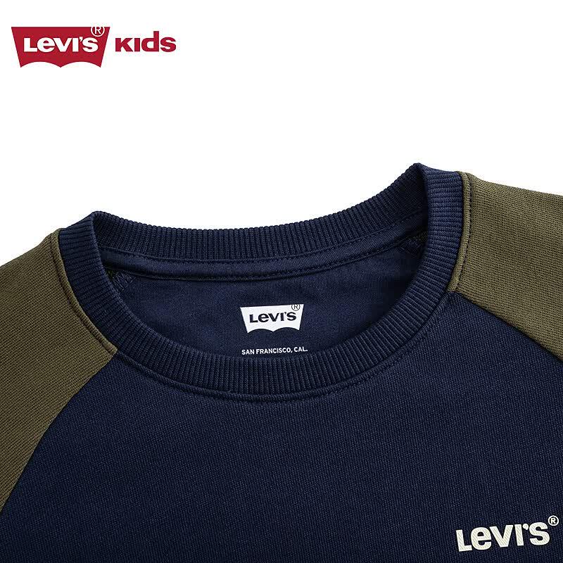 Levi's Свитшот с длинным рукавом и рукавами реглан для мальчиков
