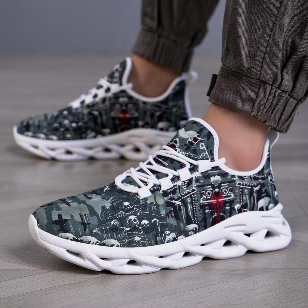 Мужская повседневная обувь Летние кроссовки для мужчин Обувь для ходьбы и спорта Легкая дышащая Нескользящая Женские балетки Мужские кроссовки