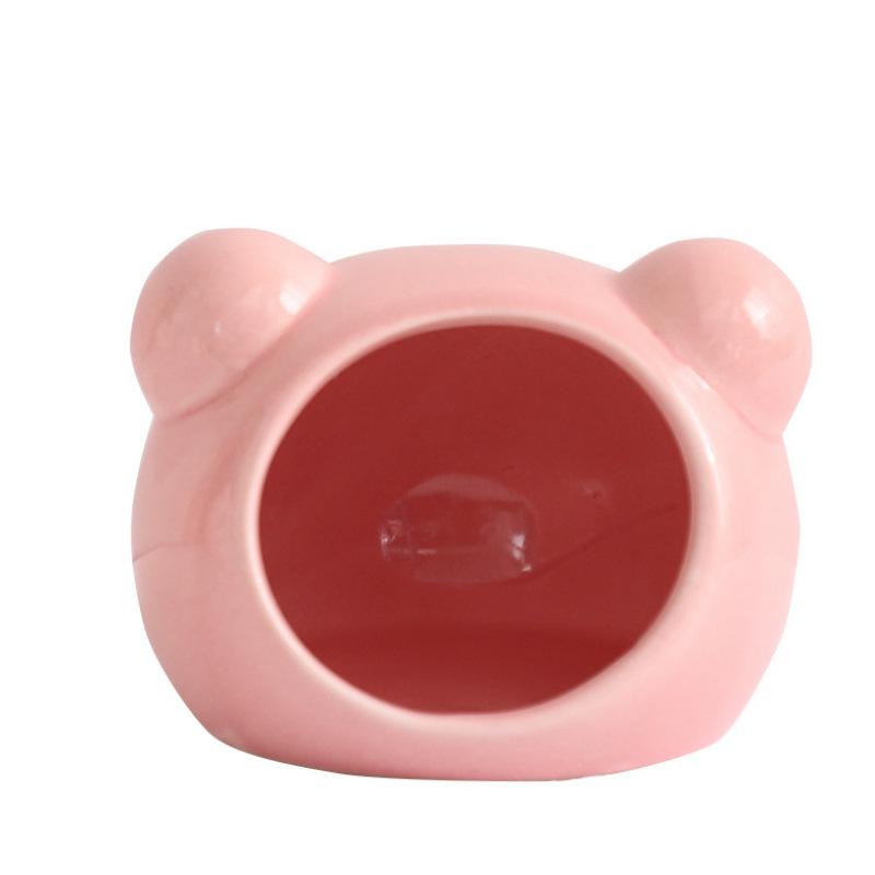 Охлаждающее керамическое убежище для хомяков: Летний приют и игровой домик