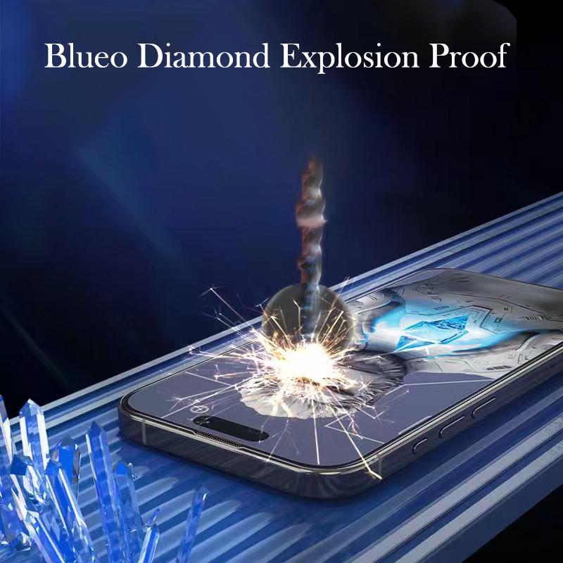 Blueo Sapphire Glass For iPhone 15 Pro Max Screen Protector for iPhone 14 15 Pro Max