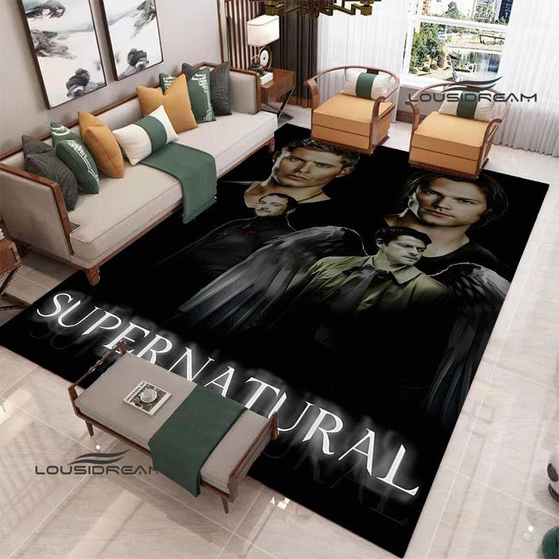 Supernatural Join the Hunt printed carpet Non-slip carpet outdoor carpets area rug bedroom decor rug for bedroom birthday gift