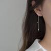 Серьги-кисточки Higu из стерлингового серебра S925 с рогами оленя: Рождественские серьги-гвоздики с подвесками для женщин, стиль Мори