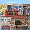 Winter Christmas Street Scene Pattern Puzzle Toy For Adults And Stress Relief