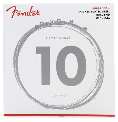 Струны для электрогитары Super 250 Guitar Nickel Plated Ball 250R Regular Strings, Steel, End, .010-.046