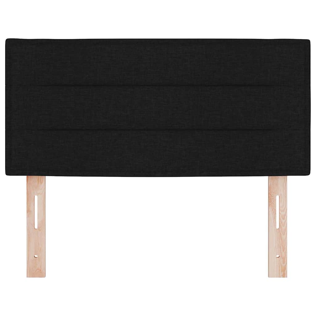 Headboard Black 90 cm Fabric