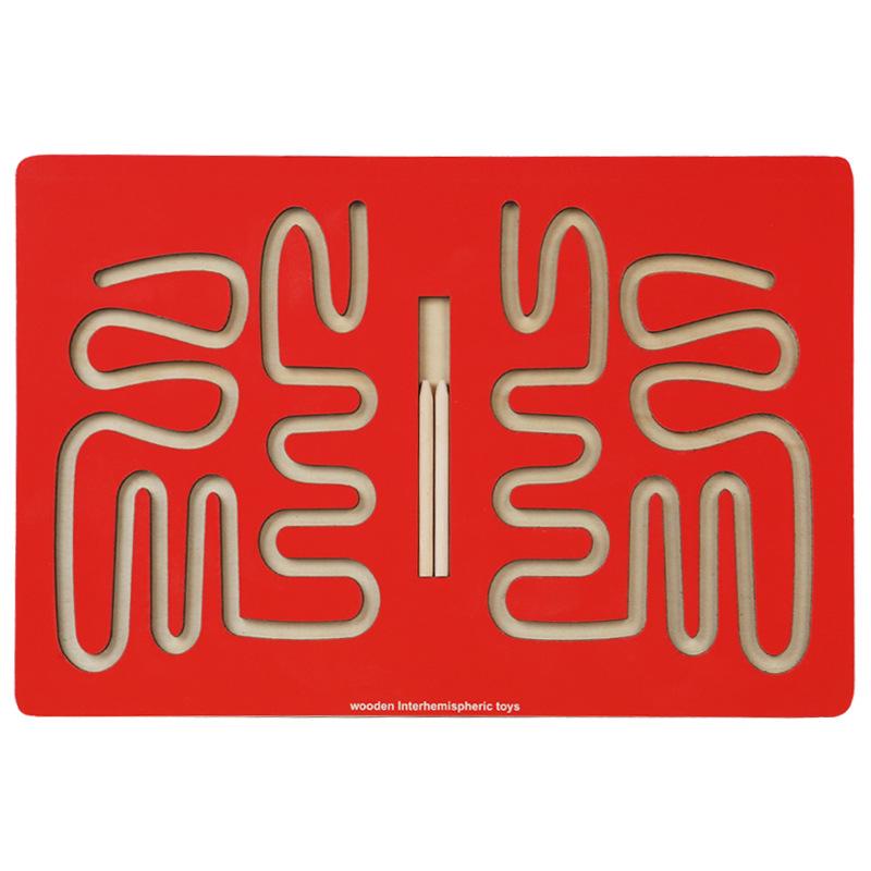 Деревянные крестики-нолики: Детская развивающая логическая игра для двух игроков