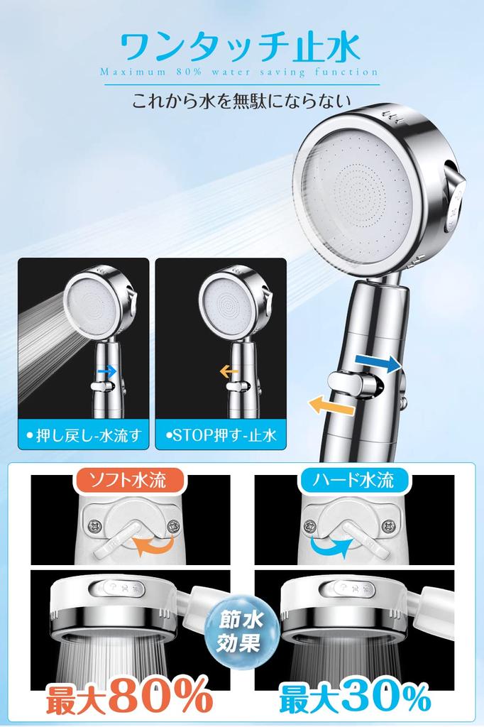 Душевая Экономия Воды Новая Очистка Воды для Красивого Водосберегающего Душа Высокий Водный Душ До Экономии Воды Повышенная Очистка Воды Душ