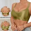Женский бюстгальтер большого размера S Plus Size без косточек с Push-Up, сетчатыми вставками и формованными чашками