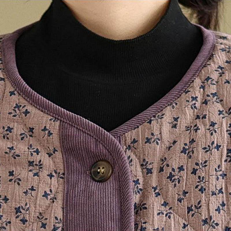 Coat for Women Cotton Winter Thickened Casual Oversize Warm Loose Double Layer Windbreaker Jacket