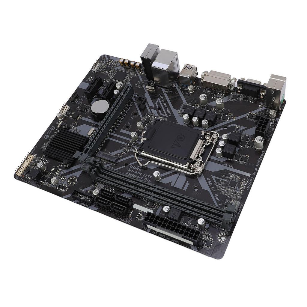 H310M D2VX SI 2.0 Motherboard M ATX 2 Channel DDR4 M.2 Serial ATA III LGA 1151 Desktop Motherboard for 8th Generation
