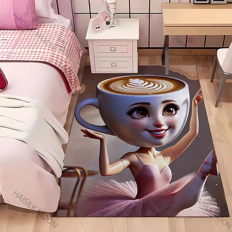 Преувеличенные и Смешные Существа Итальянская Тема Маразма Ковер Гостиная Спальня Прикроватный Ванная Комната Коврик для Пола Домашний Декор Ковер Подарок