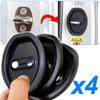 4PCS Car Door Lock Protective Pad Shock Absorbing Door Pad Thicken Door Anti-Collision Sticker