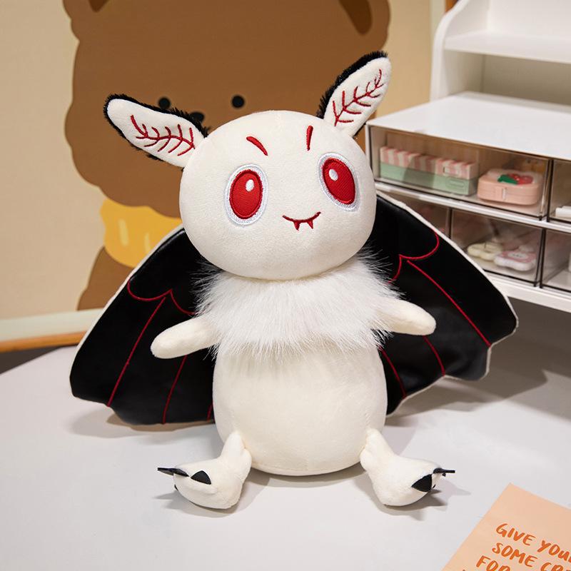 Плюшевая игрушка мотылек в темной тематике, реквизит для Хэллоуина, украшение, подарок, украшение, плюшевая игрушка мотылек