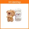 Bear Plush Rabbit Keychain Toy Stuffed Doll Bag Pendant Decoration Gift Kids