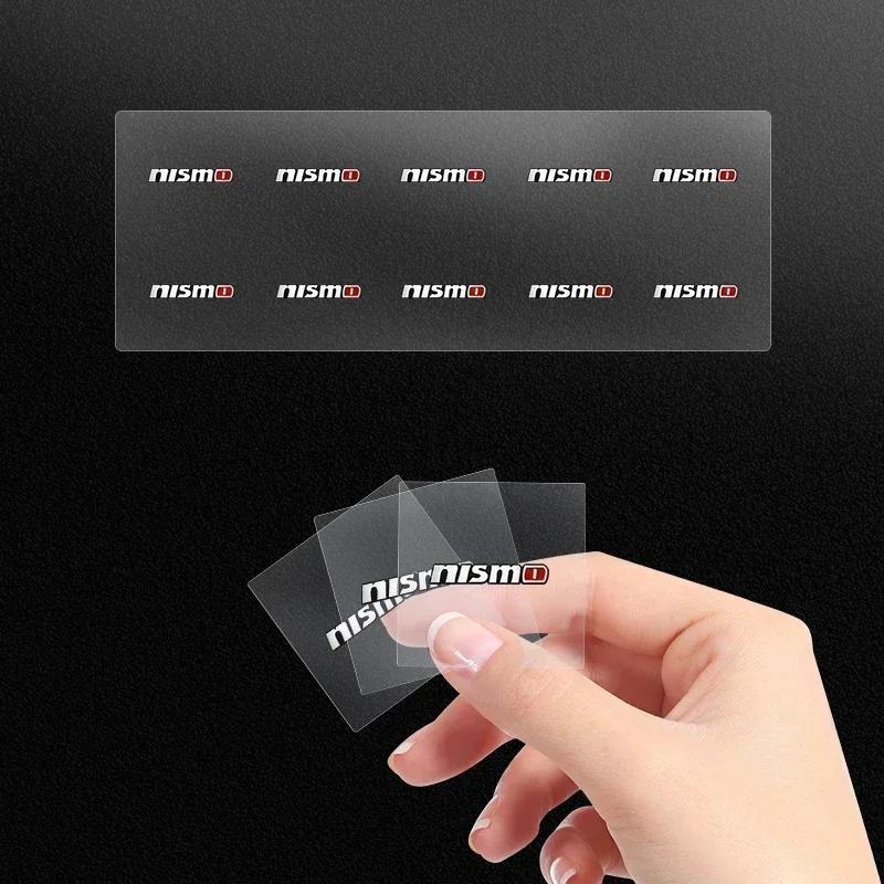 Значки на автомобиль, наклейки в салон для Nissan Nismo Логотип Qashqai J11 J12 Teana Altima Ariya Juke Murano Micra Kicks X-trail T32 T31