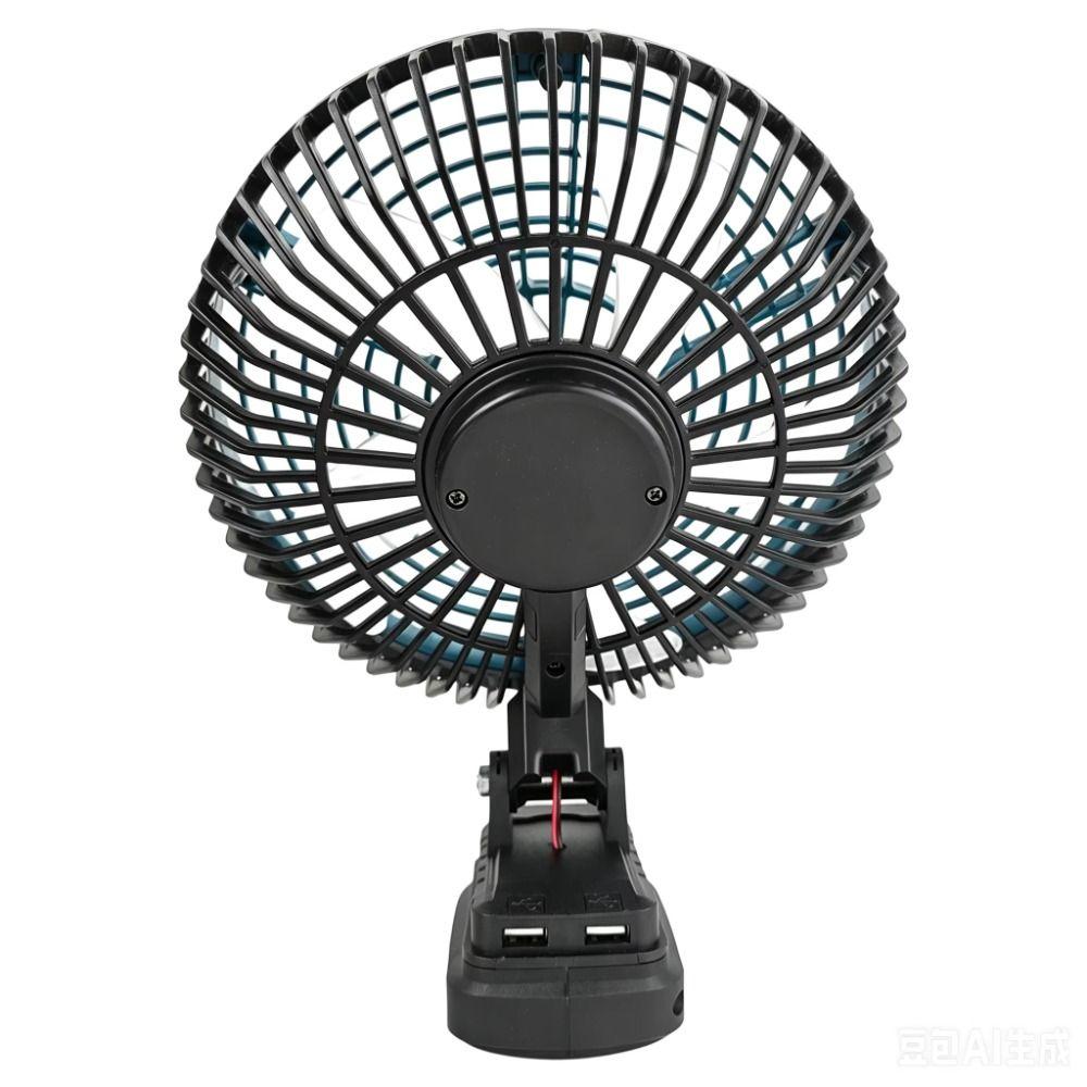 8 Inch Cordless Fan Foldable Jobsite Fan for Makita/Dewalt/Milwaukee Fishing Activity