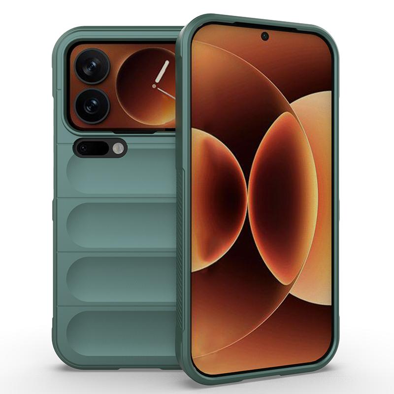 Мягкий силиконовый чехол для Xiaomi 17 Pro Ударопрочный Противоскользящий Защитная задняя крышка Чехлы Para для Xiaomi 17 Pro Max