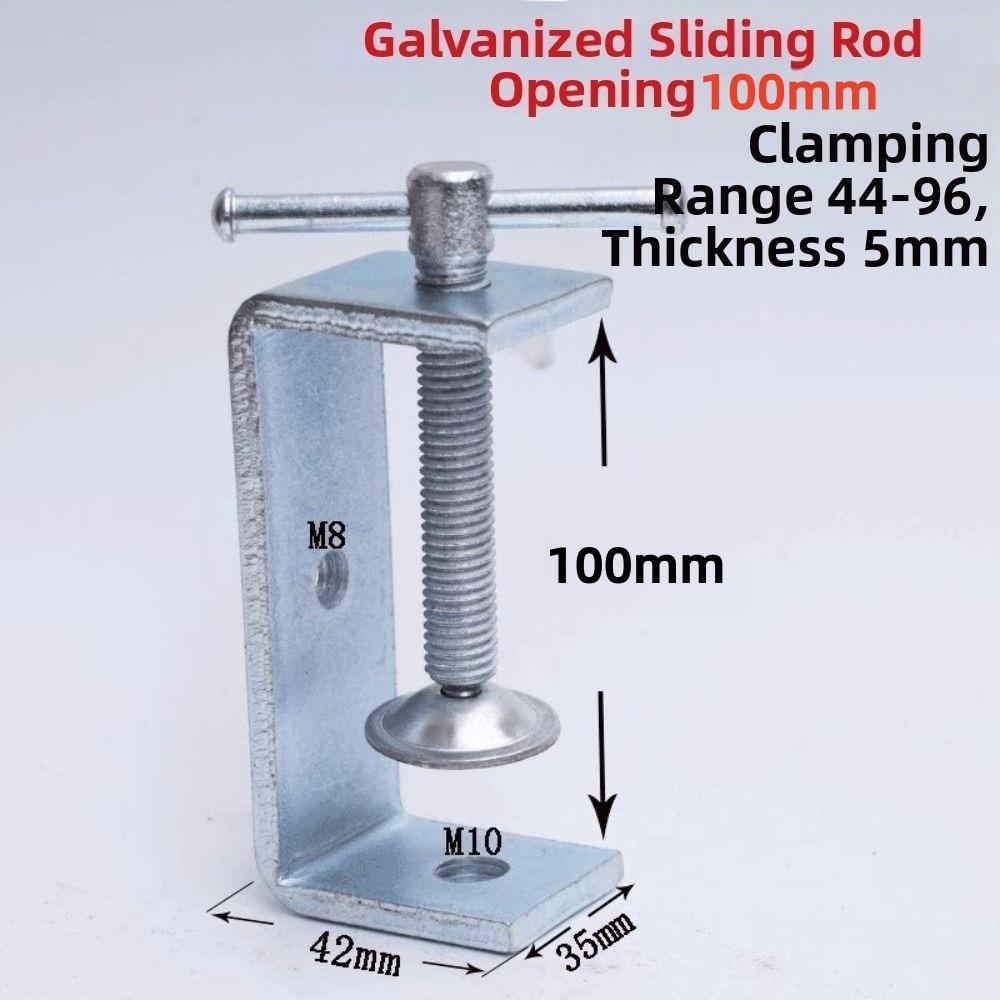 Adjustable Square Clamp Zinc Plating Fixed Holder Clip Professional C-clamp  Hardware Fasteners