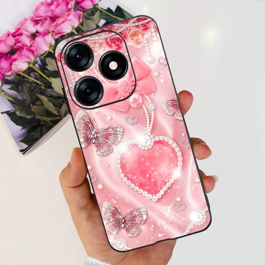 Чехол для телефона Tecno Spark 10 10c 10 Pro Spark10 KI5k KI5m KI5q KI7 Задняя крышка Мягкий прозрачный ТПУ Тонкий Funda Дракон Астронавт