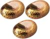 Set of 3 Oribe Small Ball Chopstick Rests X X Chopstick Rests Gold-Painted [4.4 3.3 1.2 Cm]
