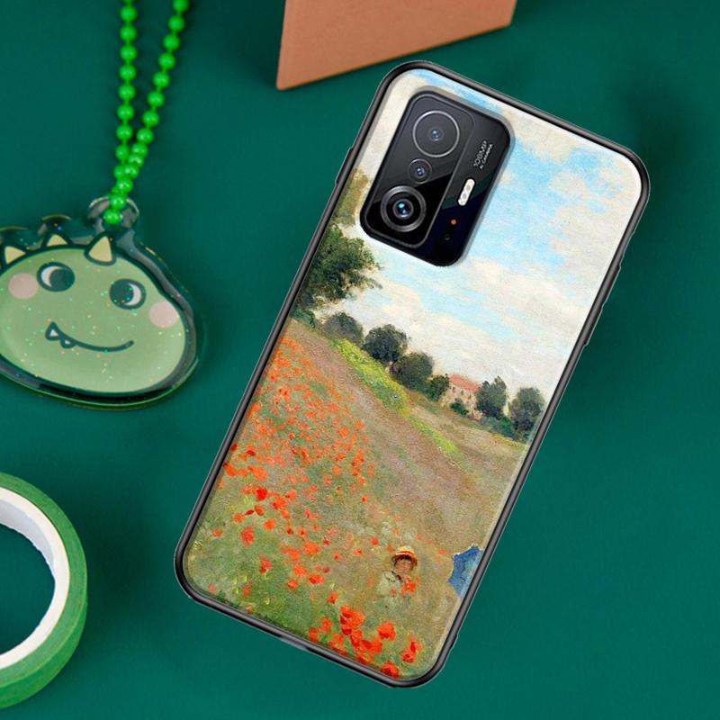 Чехол Клод Моне Сад Лотосов Мост для POCO F5 X5 X3 Pro X4 F4 GT F3 M5s C40 Чехол для Xiaomi 13 12 Lite 11T 12T Pro 12X