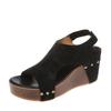 Hot-selling List Large Size Wedge Heel Women's Sandals New Fish Mouth Sandals Women