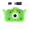 Children's Dual Lens Cartoon Digital Camera with Selfie, Video, Game, and Music Features