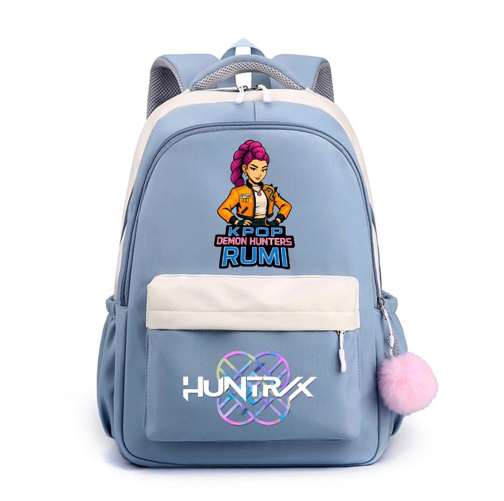 Аниме K-Pop Принт Рюкзак Большой Вместимости для Подростка Студента Девочки Мальчика Школьный Рюкзак Сумка для Книг Детский Подарок Женская Водонепроницаемая Дорожная Сумка Мочила